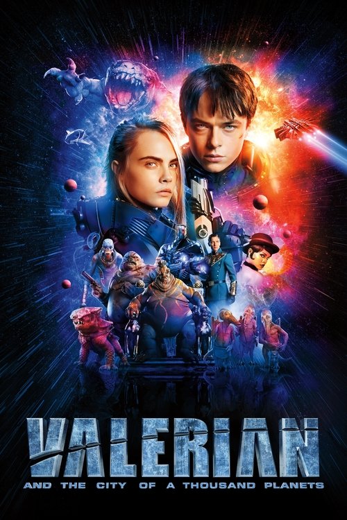 Постер «Валериан и город тысячи планет»